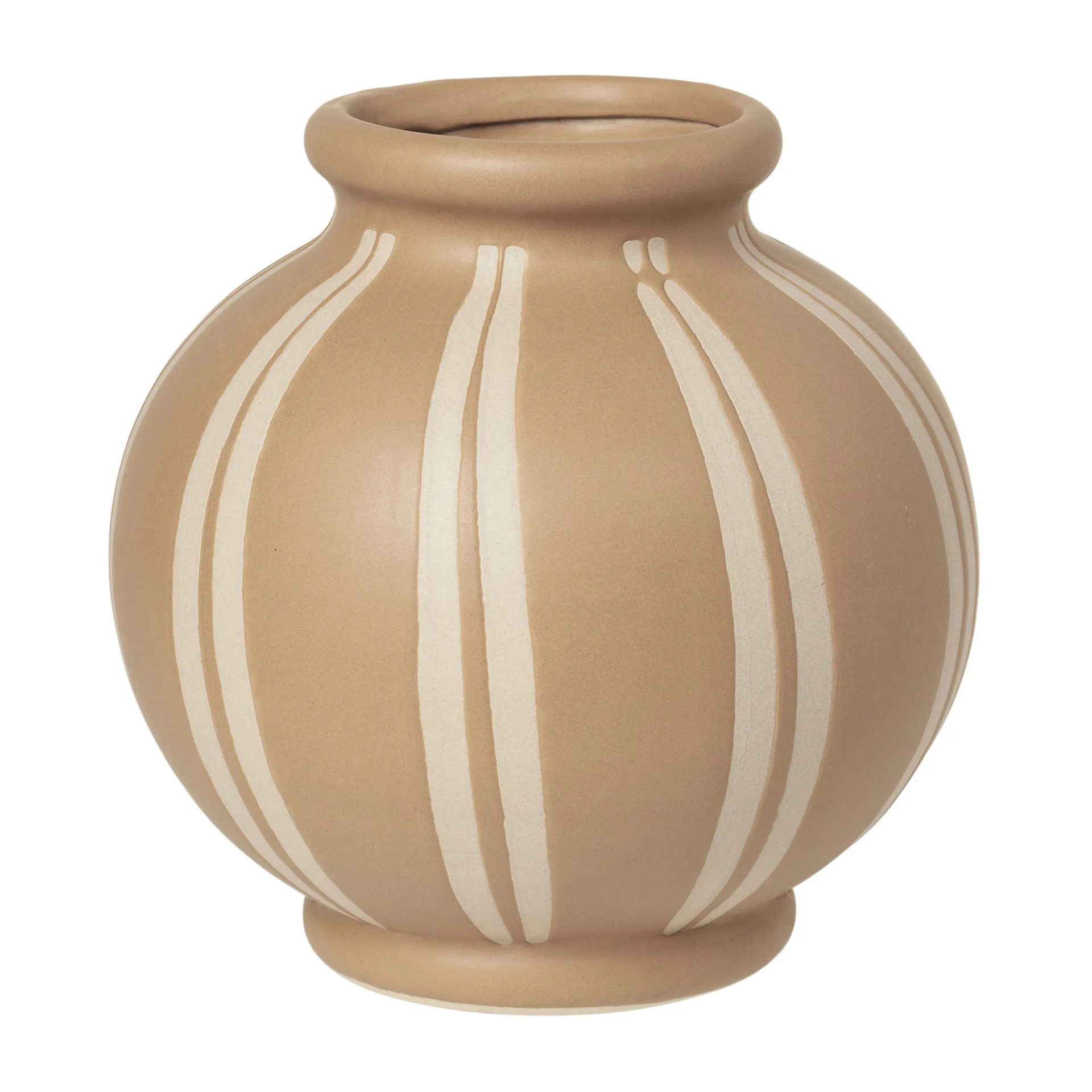 Vaso Wilma 17,8 cm, Meerkat-rainy day Broste Copenhagen