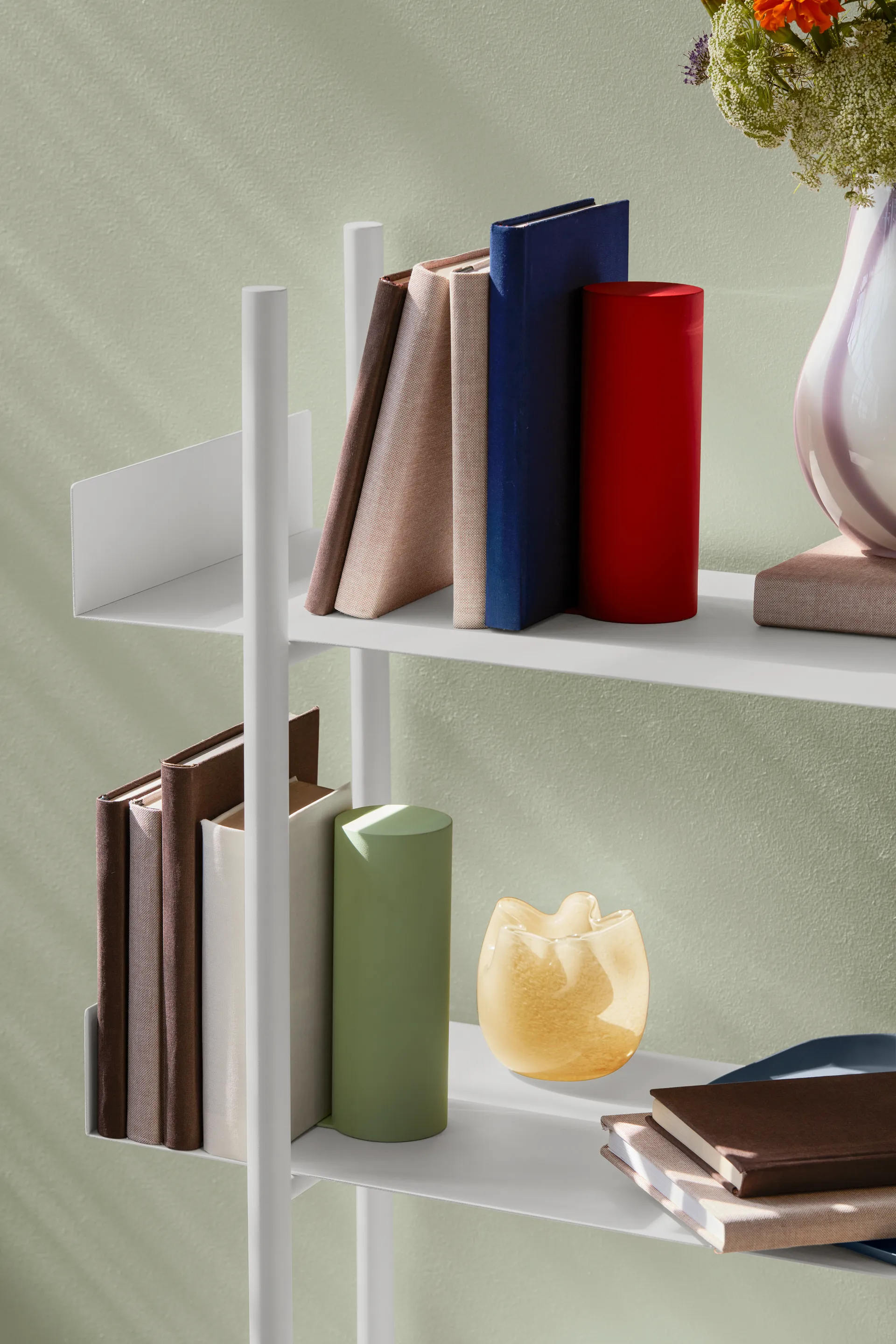 Vaso/lanterna Ester Ø 9,8 cm, Anise flower yellow Broste Copenhagen