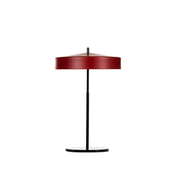 Lampada da tavolo Cymbal - rosso opaco, cavo nero - Bsweden