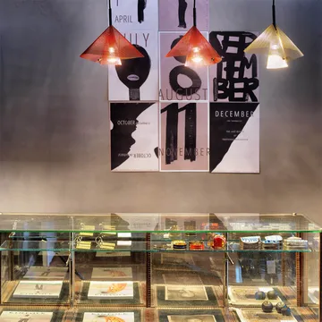 Lampadario Diffus - Argento, Ø45x32 cm - Bsweden