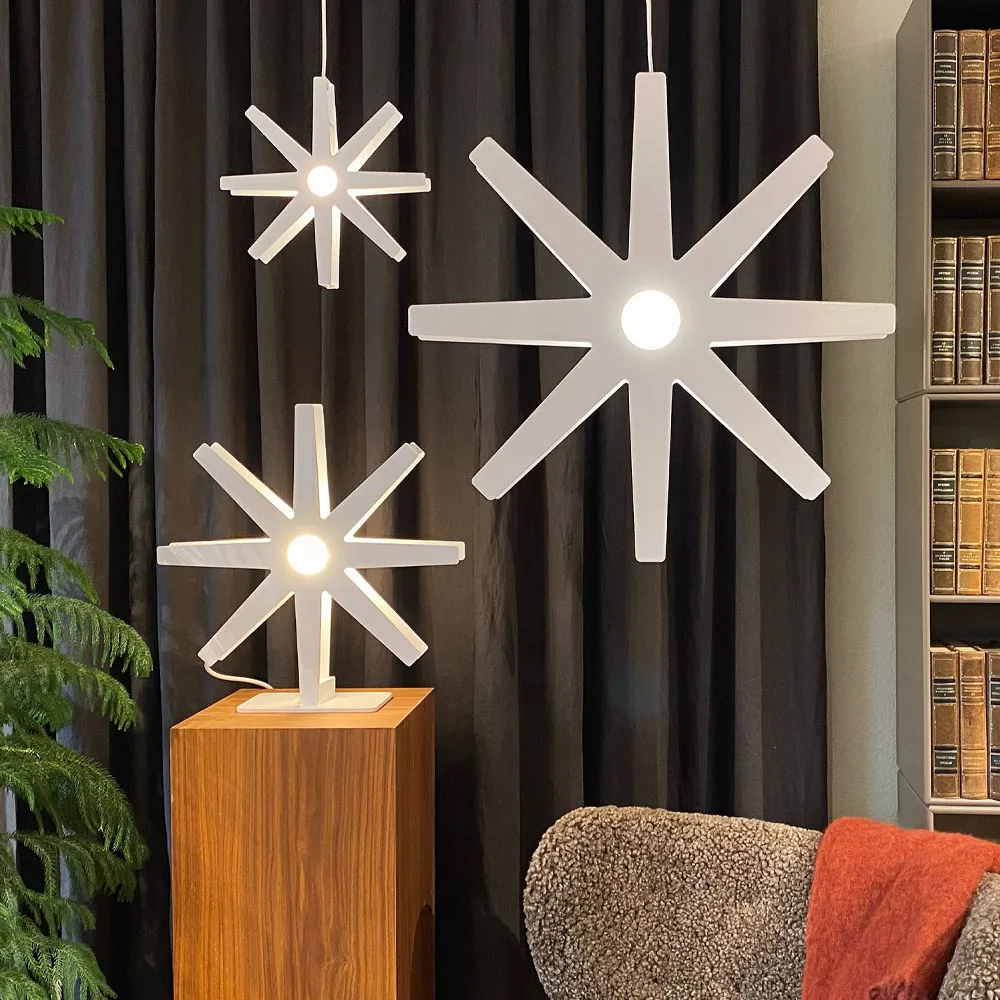 Lampadario Fling 33, Grigio opaco Bsweden