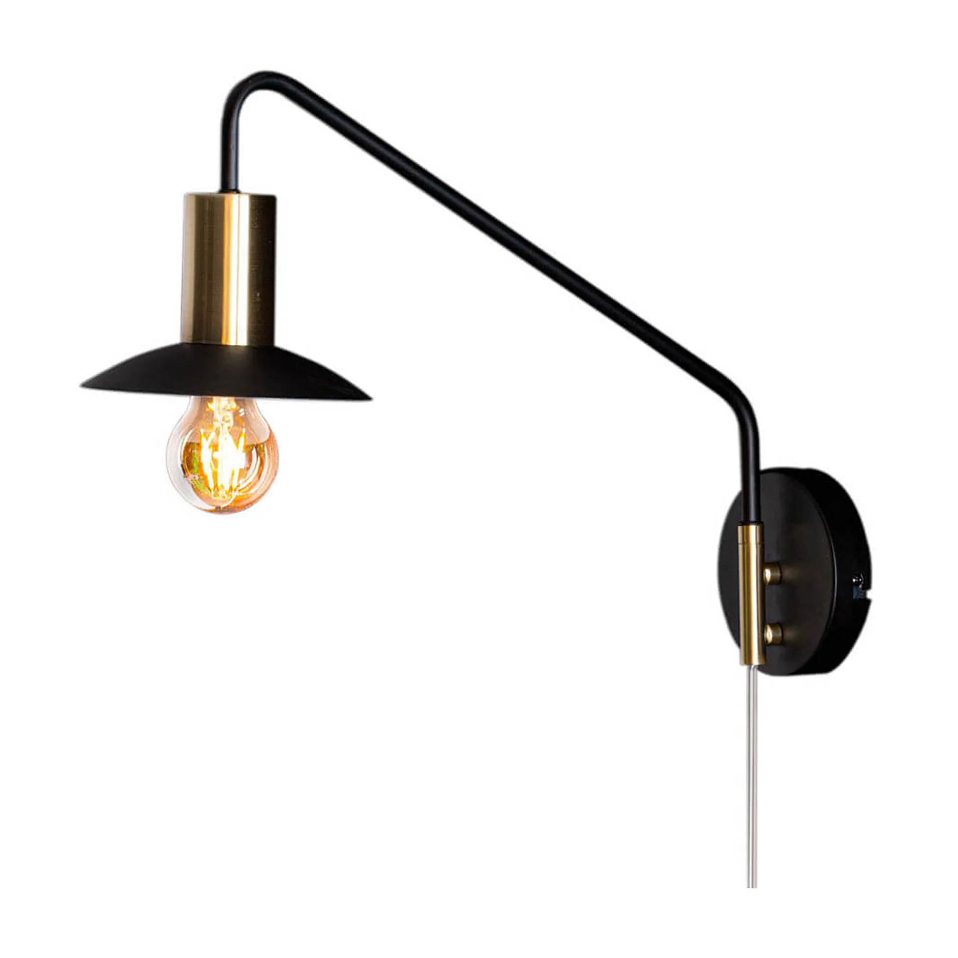 Applique Quinn corta, Nero opaco By Rydéns