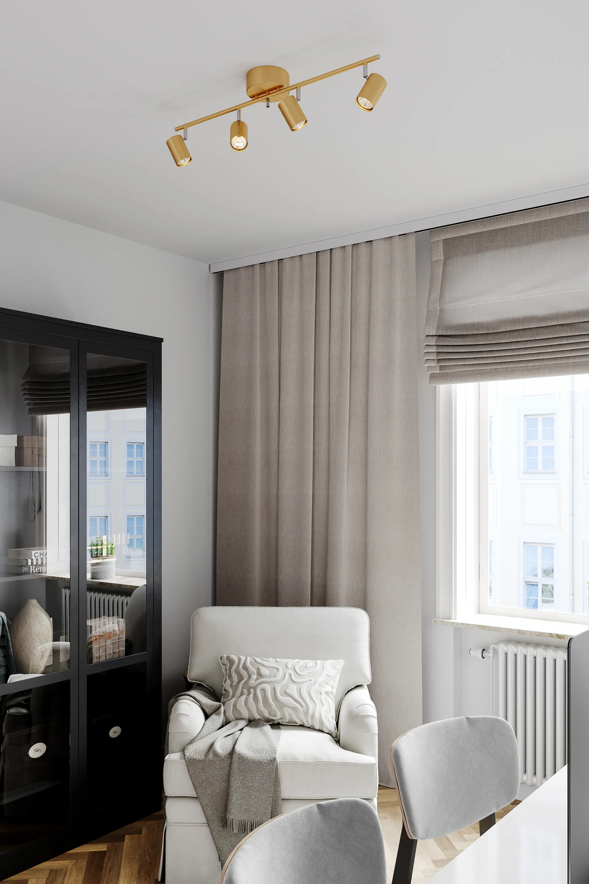 Faretto Correct 4, Oro By Rydéns