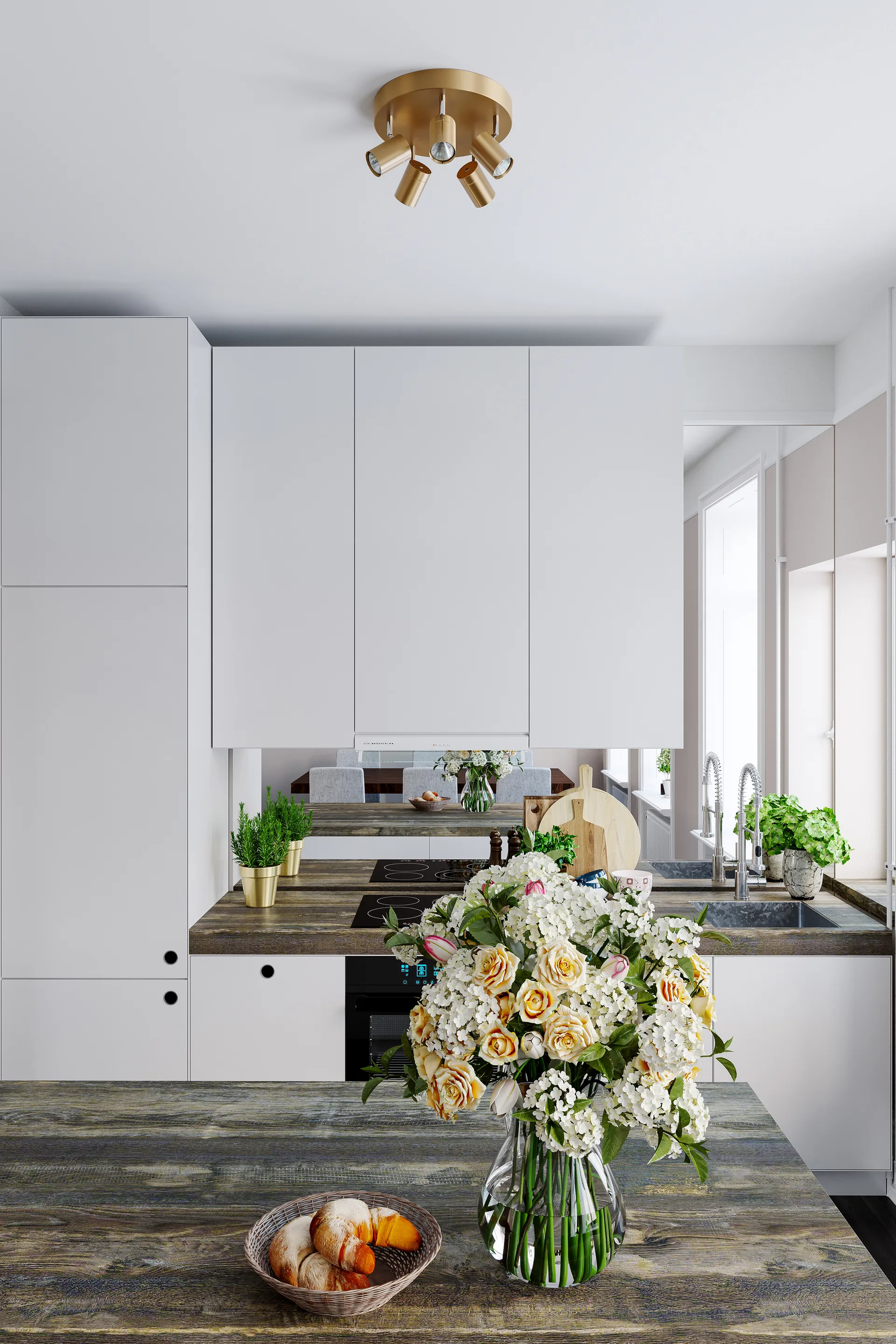 Faretto Correct 5 , Oro By Rydéns