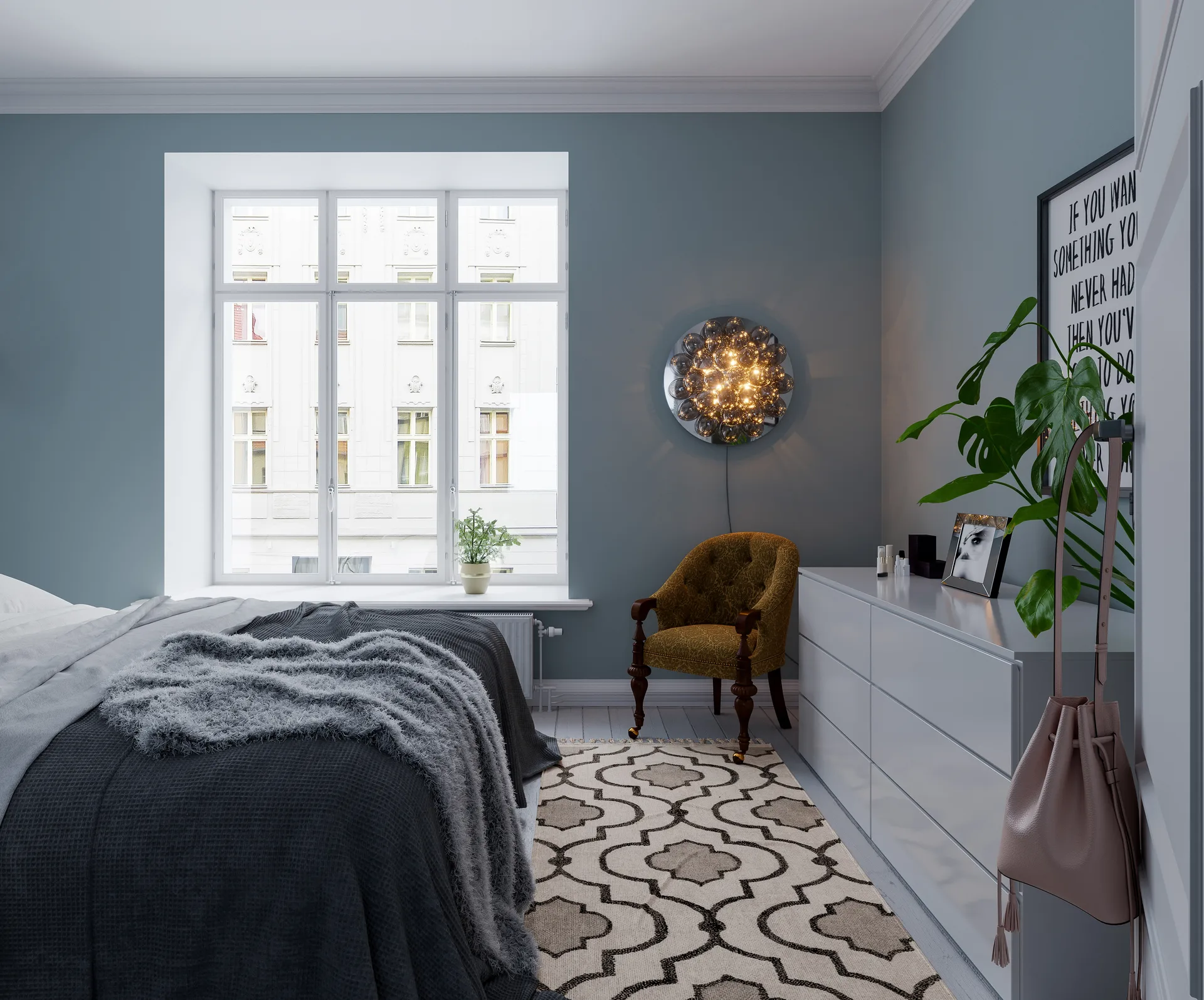 Lampada da parete Gross Ø 60 cm, Smoke By Rydéns