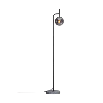 Lampada da pavimento Boyle 163,5 cm - Grigio fumo - By Rydéns
