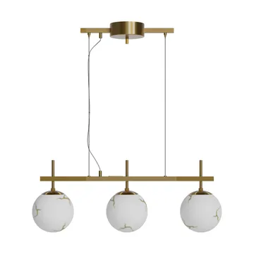 Lampada da soffitto Bellagio 3-lite - Ottone-bianco - By Rydéns