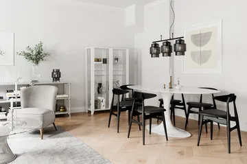 Lampada da tavola Ebbot 29 cm - Smoke - By Rydéns