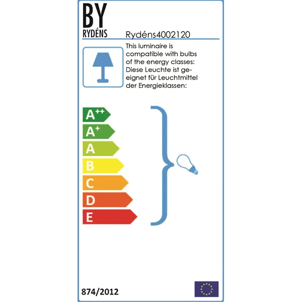 Lampada da tavolo Honey 38 cm, Grigio By Rydéns