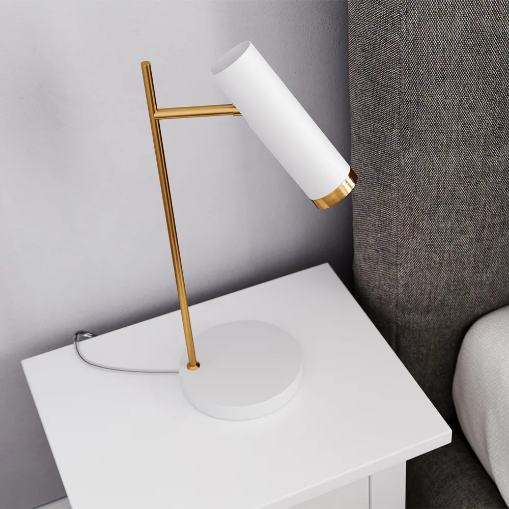 Lampada da tavolo Puls, bianco By Rydéns