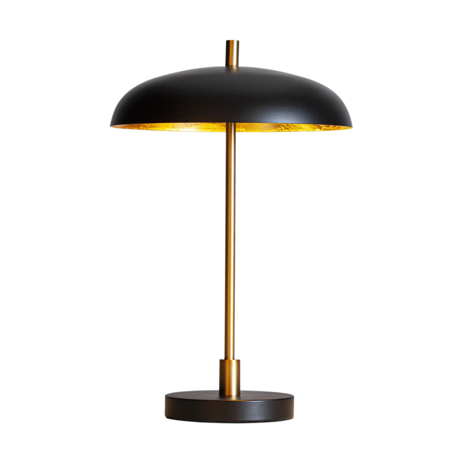 Lampada da tavolo Shelby 45 cm, Nero-oro By Rydéns