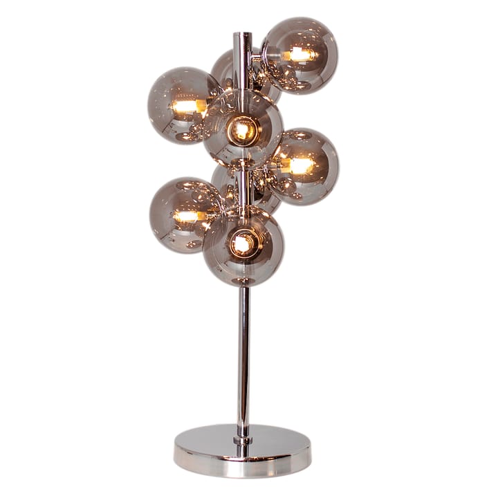 Lampada da tavolo Splendor, cromo-grigio fumo By Rydéns