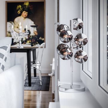 Lampada da tavolo Splendor - cromo-grigio fumo - By Rydéns