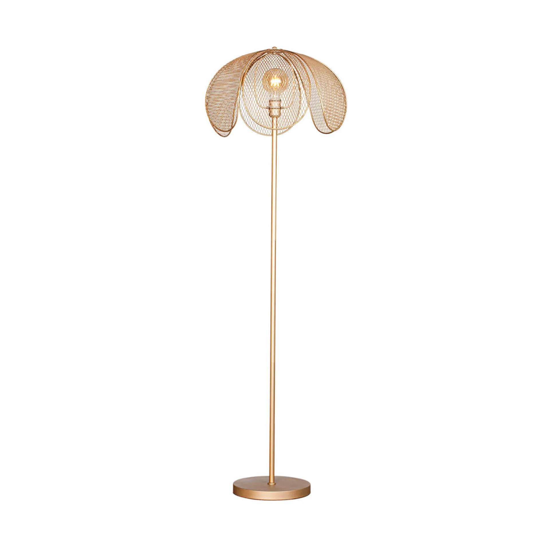 Lampada da terra Daisy 150 cm, Oro opaco By Rydéns