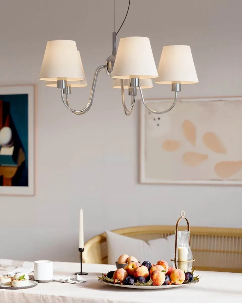 Lynx lampada a soffitto, Cromo-bianco By Rydéns