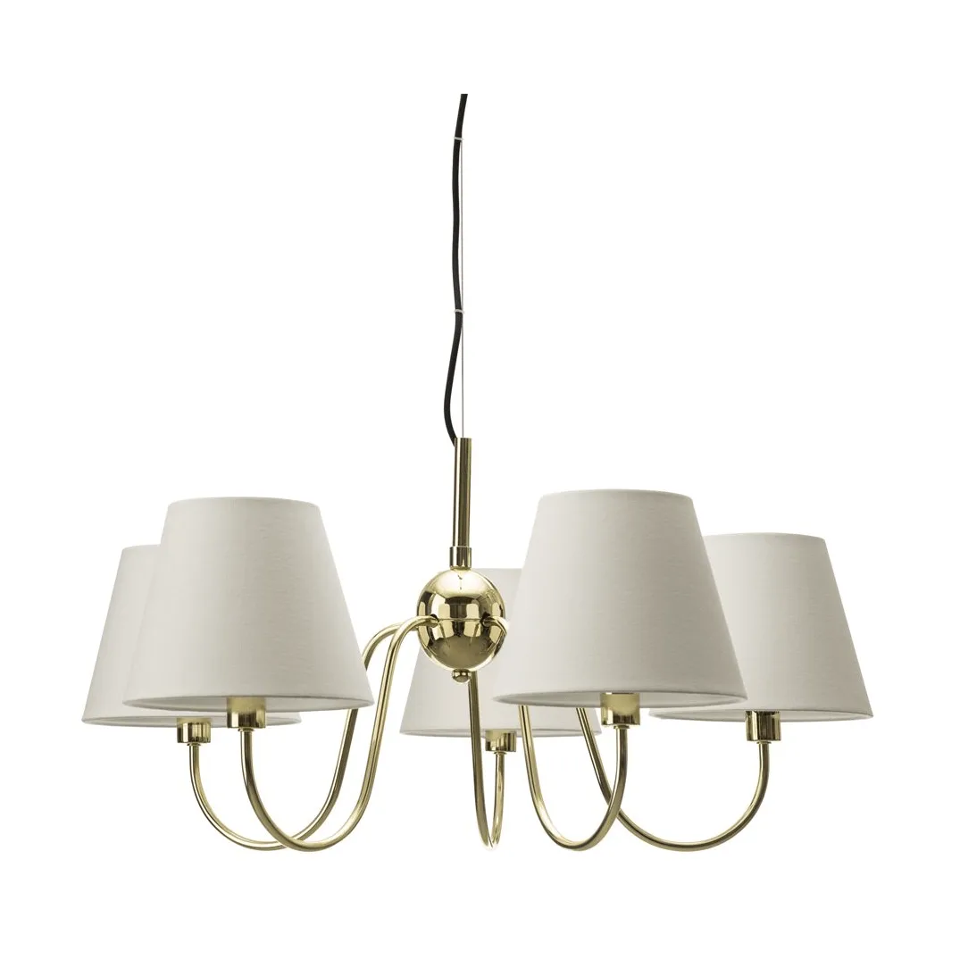 Lynx lampada a soffitto, Ottone-bianco By Rydéns