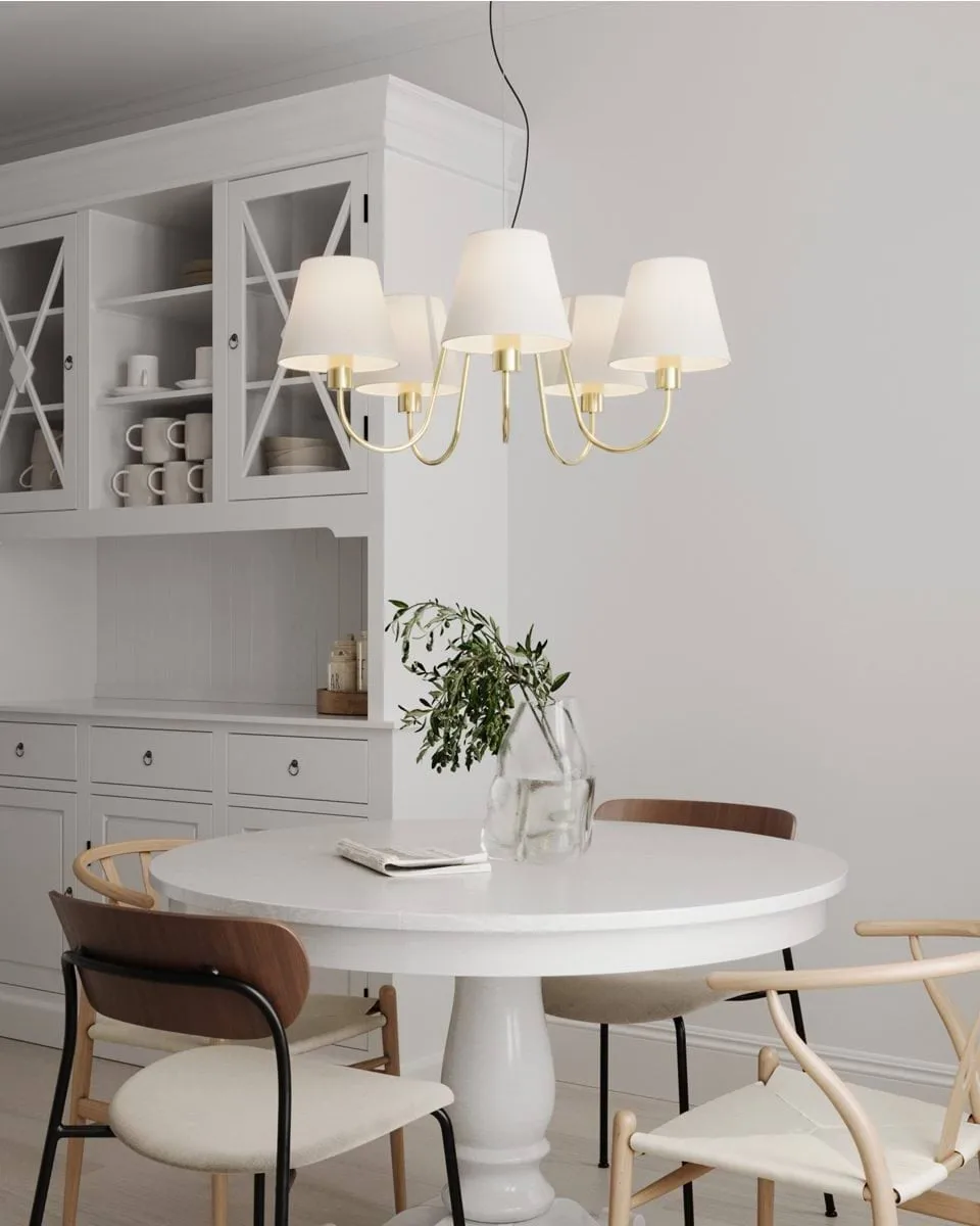 Lynx lampada a soffitto, Ottone-bianco By Rydéns