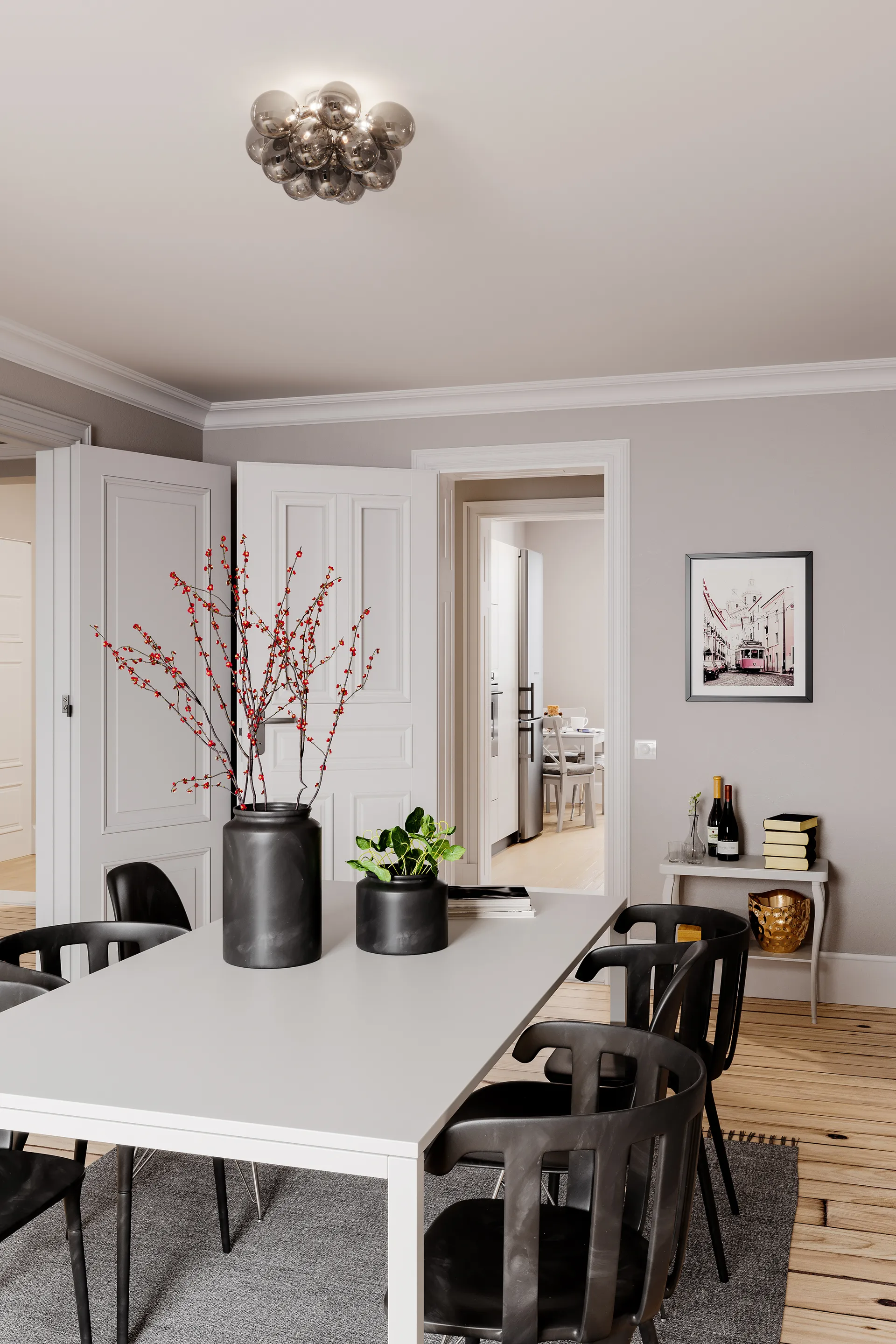 Plafoniera Gross Ø30 cm, Smoke By Rydéns