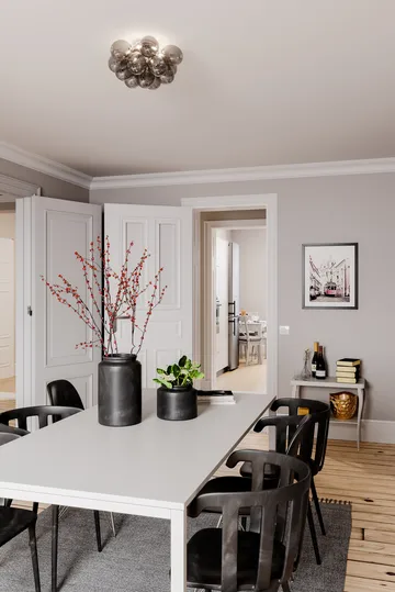 Plafoniera Gross Ø30 cm - Smoke - By Rydéns