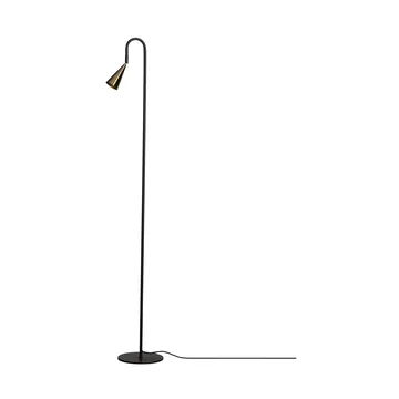 Spline lampada da terra - Nero-ottone, 140 cm - By Rydéns