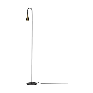 Spline lampada da terra - Nero-ottone, 140 cm - By Rydéns