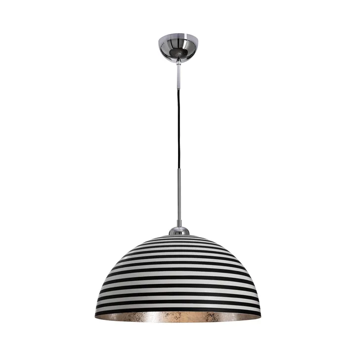 Stripe lampada a sospensione - Nero-bianco, Ø45 cm - By Rydéns