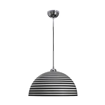 Stripe lampada a sospensione - Nero-bianco, Ø45 cm - By Rydéns