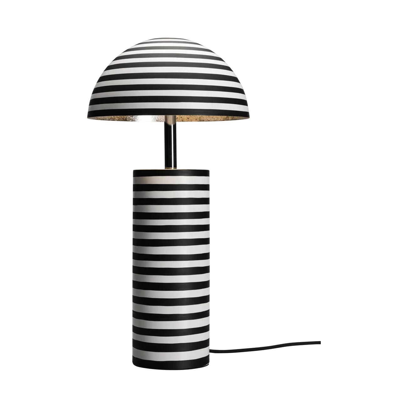 Stripe lampada da tavolo, Bianco-nero, 50 cm By Rydéns