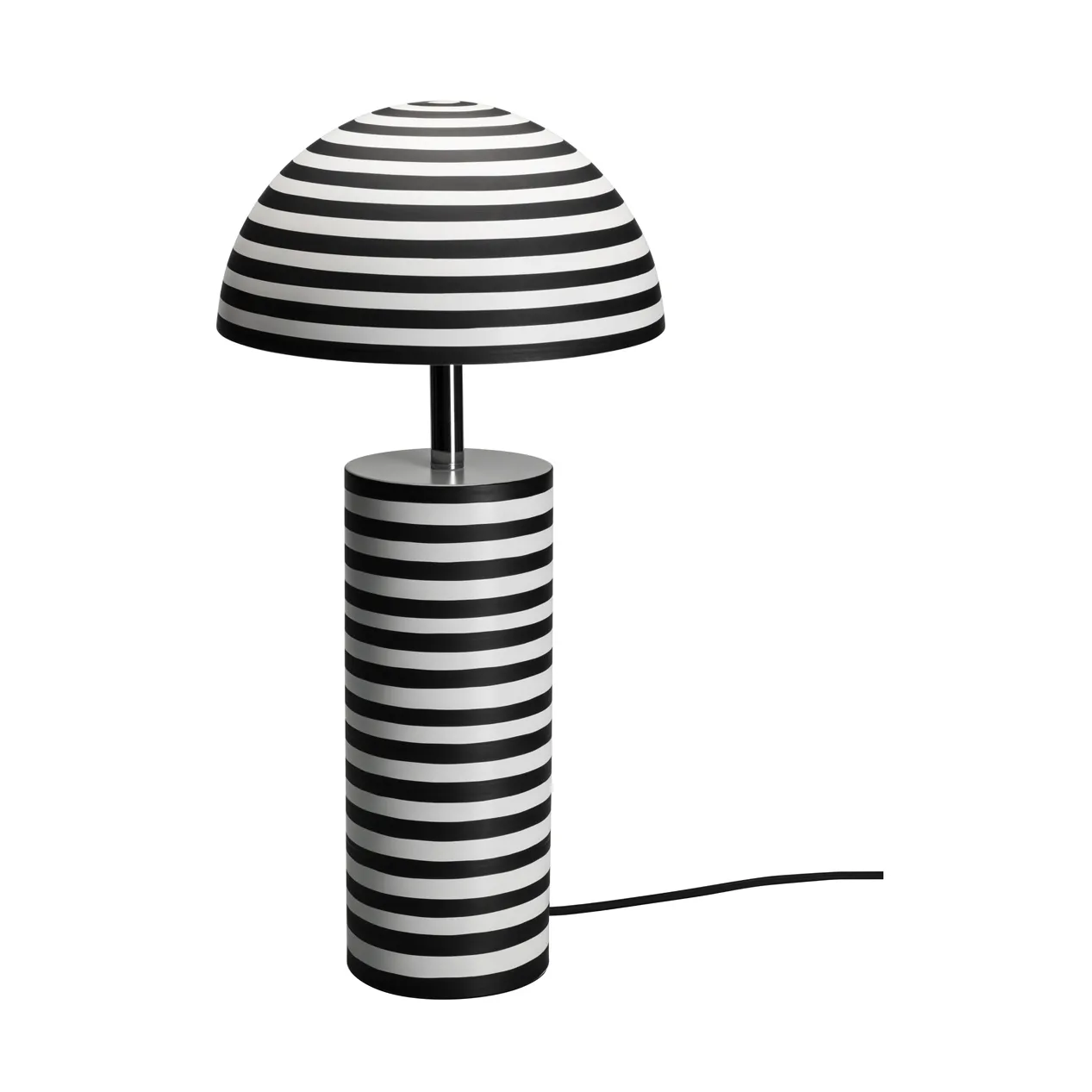 Stripe lampada da tavolo, Bianco-nero, 50 cm By Rydéns