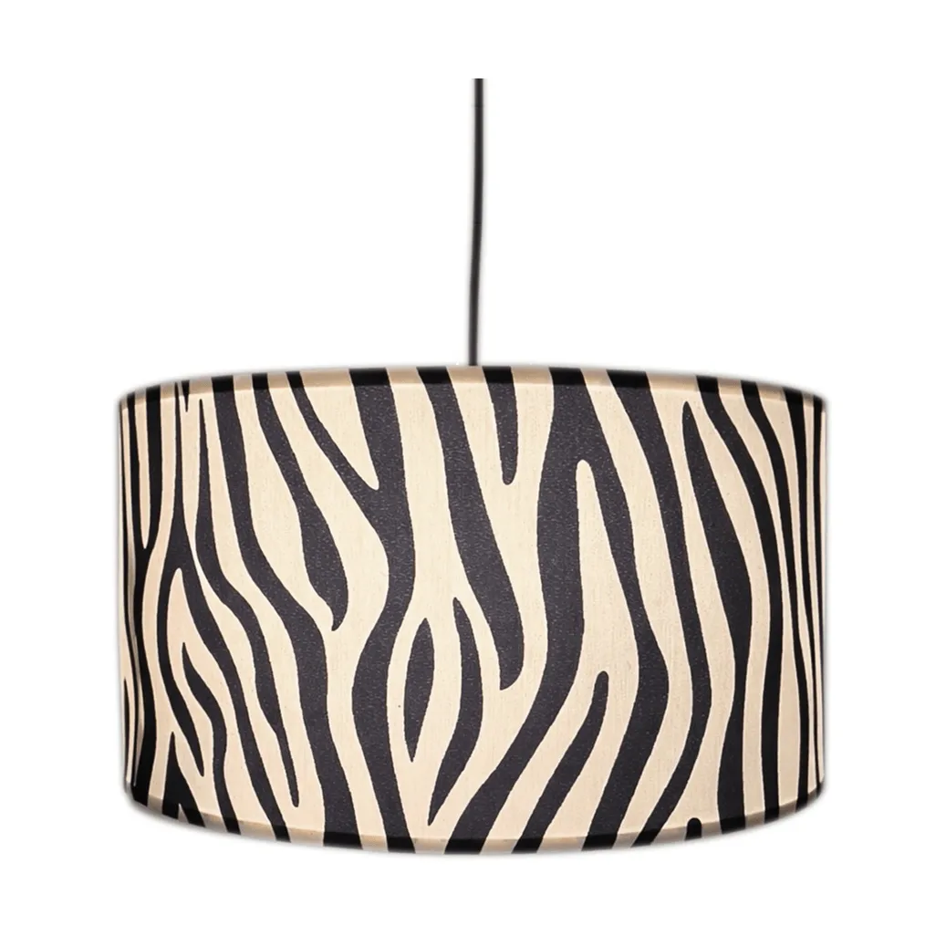 Zany Zebra lampada a sospensione, Nero-bianco, Ø50 cm By Rydéns