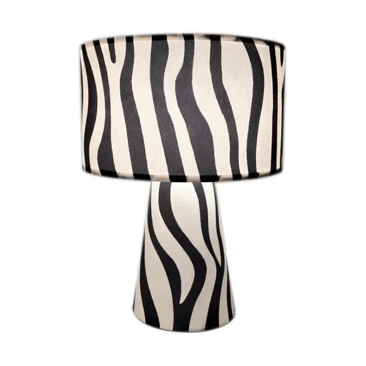Zany Zebra lampada da tavolo - Nero-bianco, 43 cm - By Rydéns