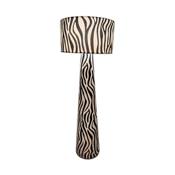 Zany Zebra lampada da terra - Nero-bianco, 144 cm - By Rydéns