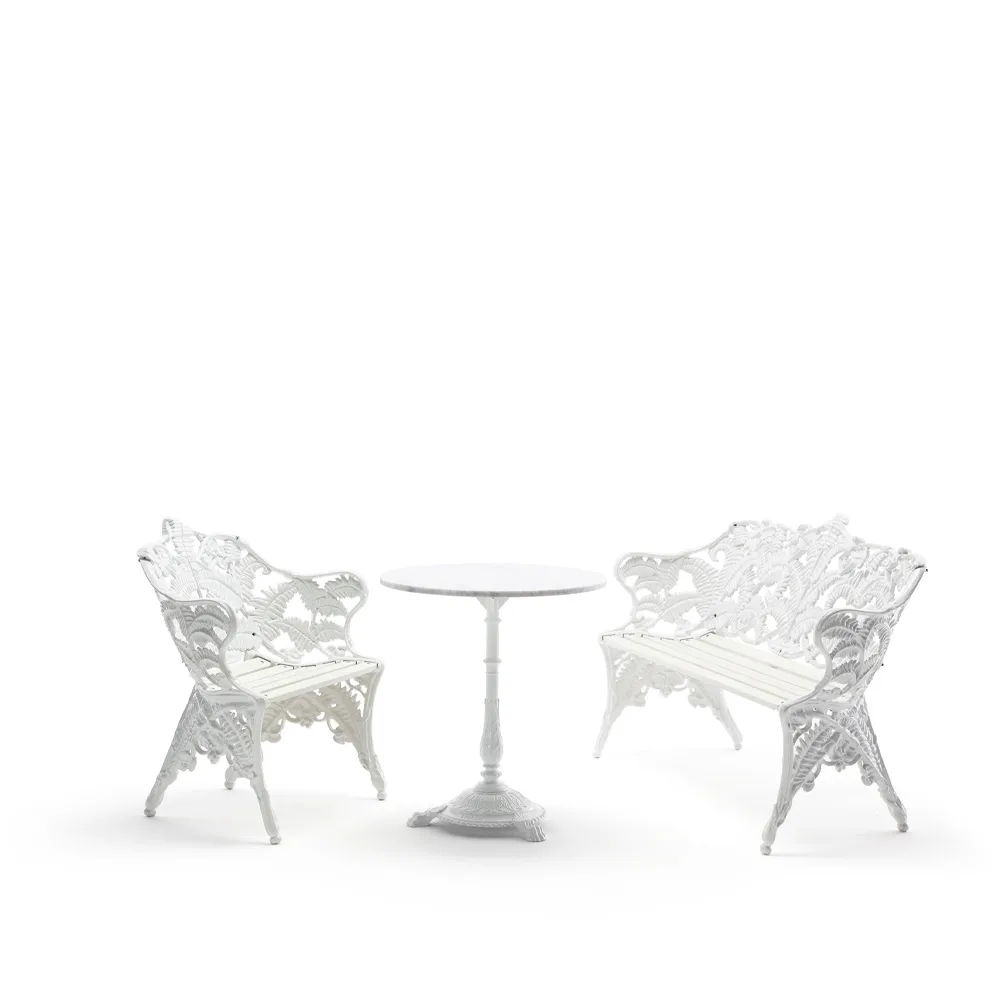 Divano Classic, Pino laccato bianco, supporto bianco Byarums bruk