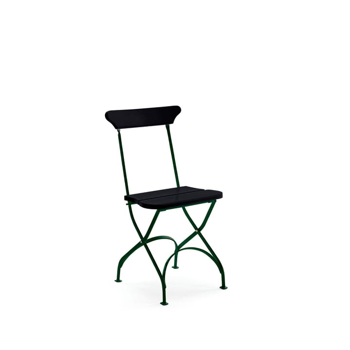 Sedia Classic N.2 - Nero, supporto verde - Byarums bruk