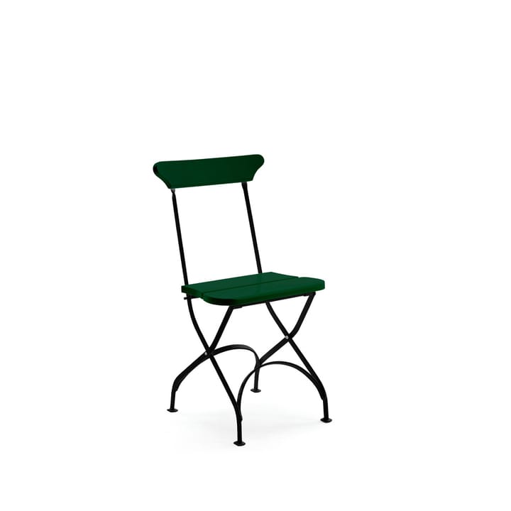 Sedia Classic N.2 - Verde, supporto nero - Byarums bruk