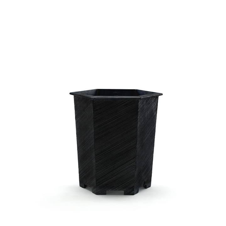 Vaso per piante Hexagon - Nero, no.1 - Byarums bruk