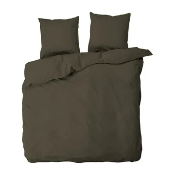 Completo letto Ingrid 220x220 cm - Bark - byNORD