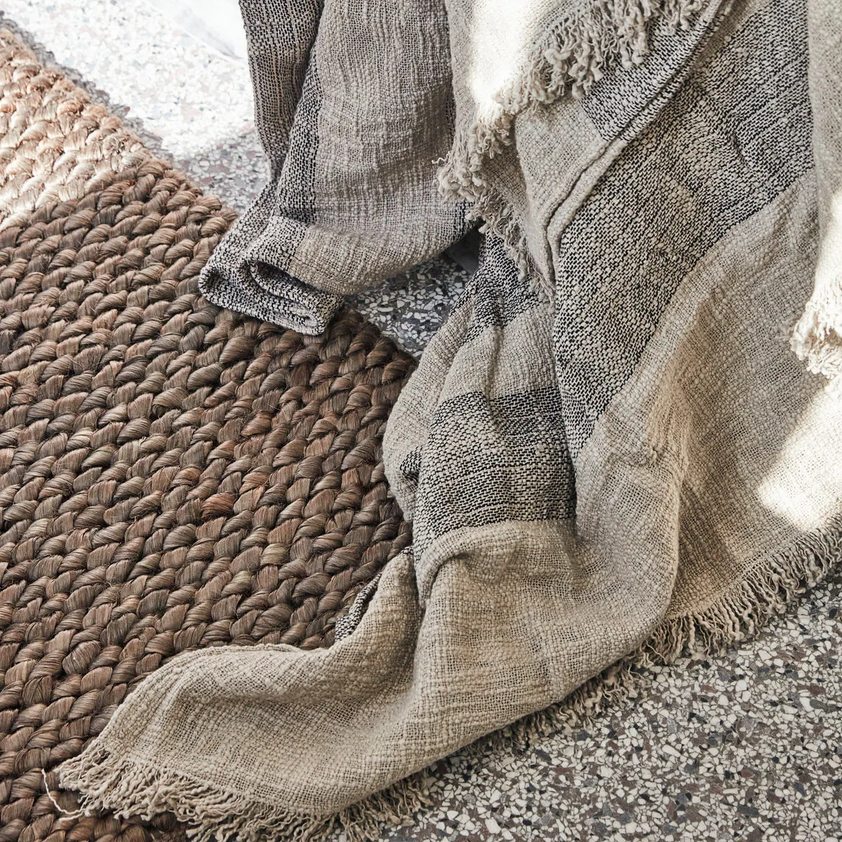 Copriletto Ashild 280x280 cm, Haze-coal byNORD