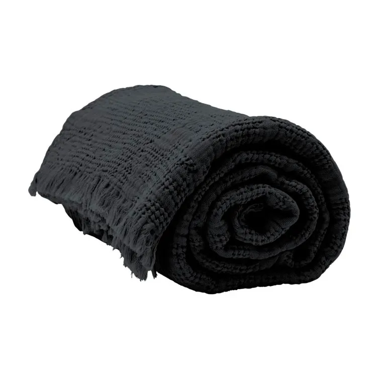 Copriletto Hilda 170x180 cm, Coal byNORD