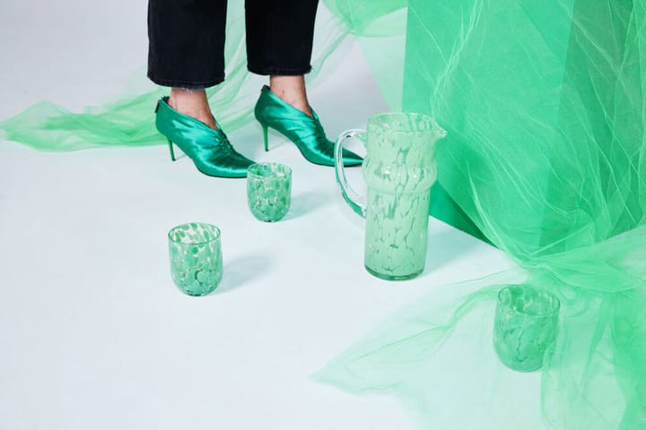 Bicchieri Messy 30 cl confezione da 2, Verde Byon