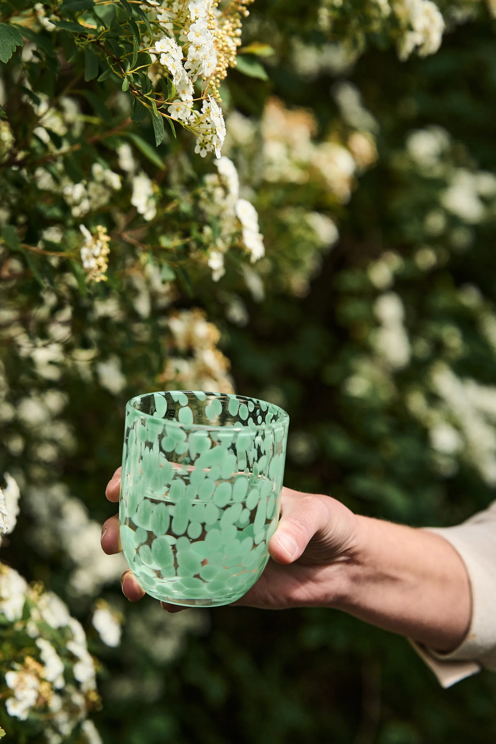 Bicchieri Messy 33 cl, Verde Byon