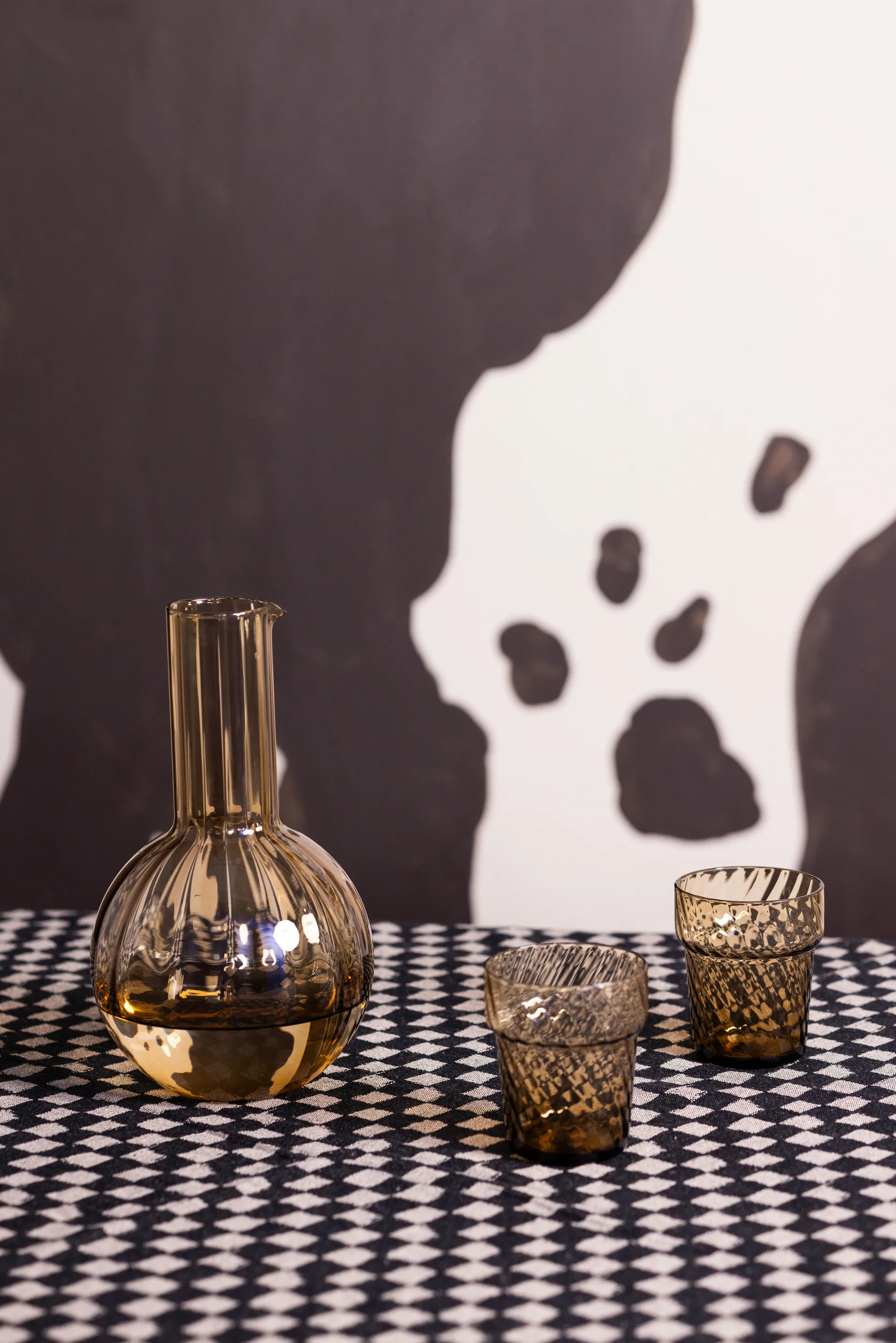 Caraffa Opacity 1,9 L, Marrone Byon