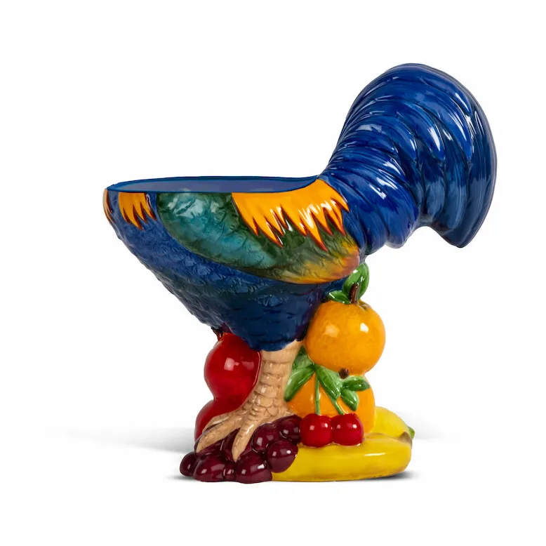 Ciotola Fruity Rooster, Blu Byon