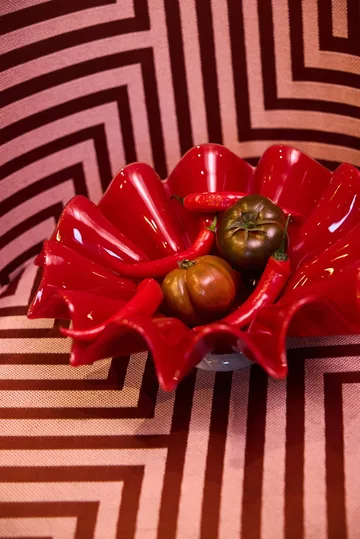 Ciotola Lorin - L, Ø30x11 cm, Rosso - Byon