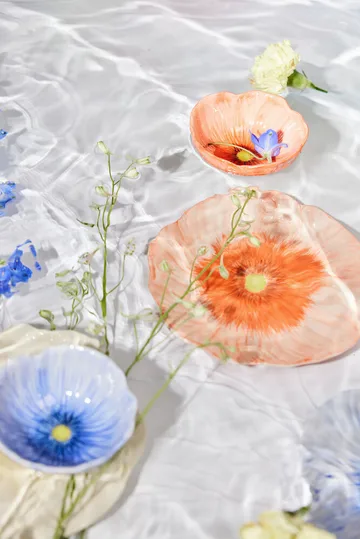 Ciotola Poppy - Blu, Ø11 cm - Byon