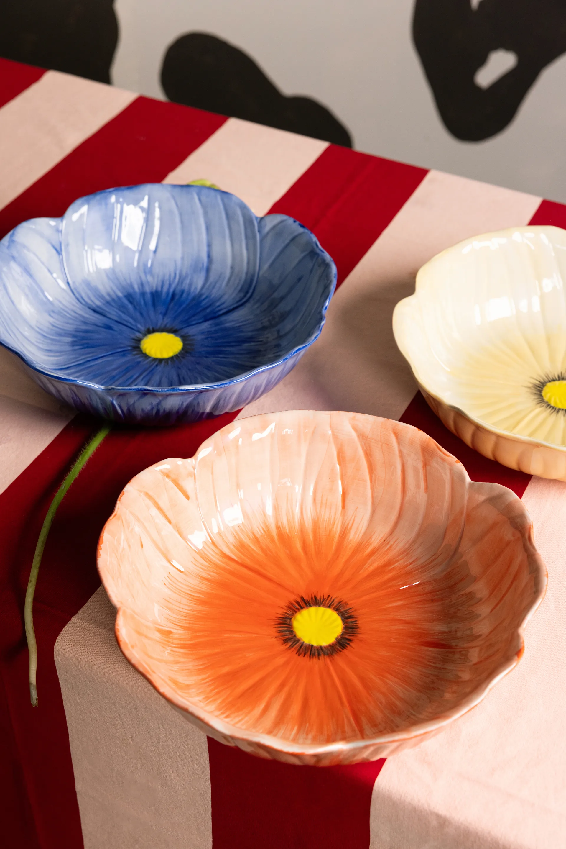 Ciotola Poppy L Ø30 cm, Rosso Byon