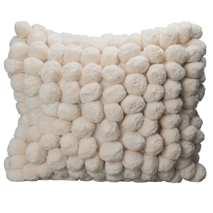 Cuscino Pom Pom 45x45 cm - bianco sporco - Byon