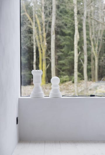 Lampada da tavolo Chess Queen - Bianco - Byon