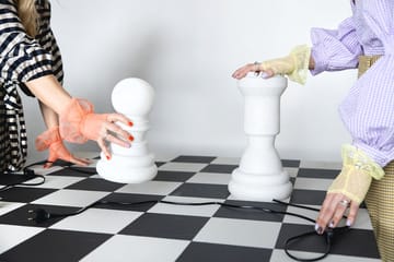 Lampada da tavolo Chess Queen - Bianco - Byon