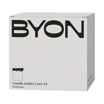 Lanterna Lara XS 10 cm - Bordeaux - Byon